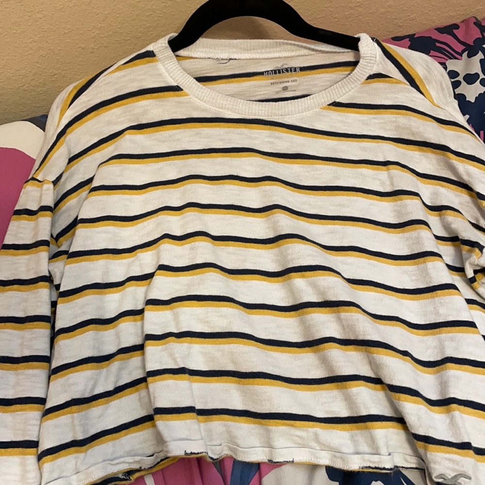 Hollister Long Sleeve Boyfriend Tee.